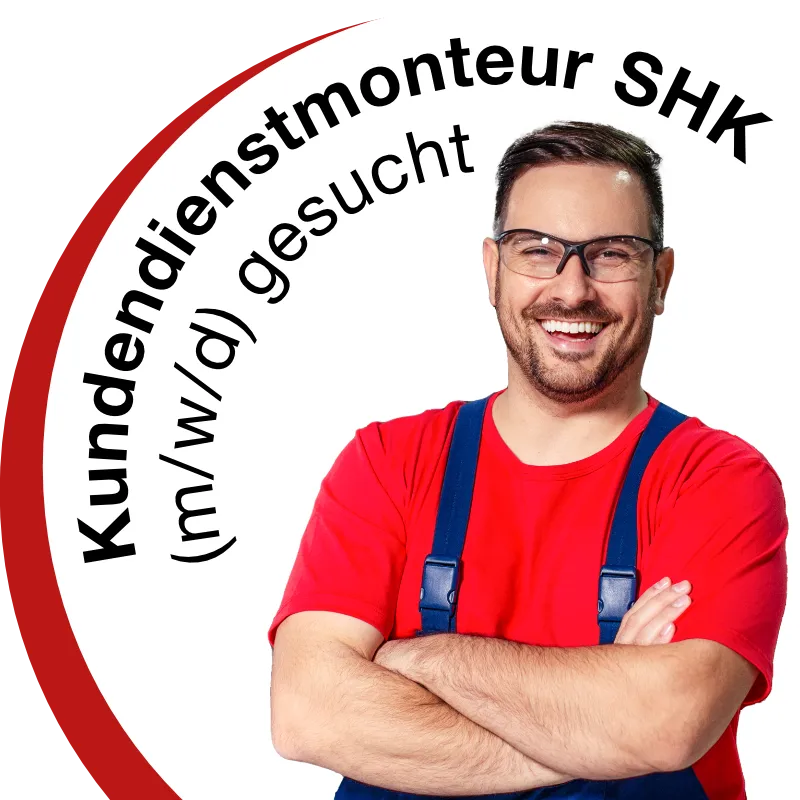 Stellenanzeige Kundendienstmonteur SHK